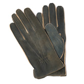 Handschuh "Belvedere" aus Hirschleder mit Kaschmirfutter - handgenäht