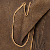 Handschuh "Belvedere" aus Hirschleder mit Kaschmirfutter - handgenäht