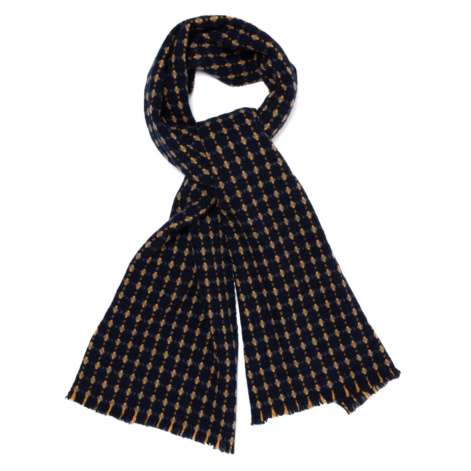 Jacquard Glitter Knit Scarf by Seeberger - 65,95 €