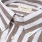 Hemd "Strisce Caprese" mit Capri-Kragen aus reiner Baumwolle - Linea Passion