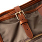 Kleidersack "Travel-Star" aus Felisi-Nylon und Sattelleder - Handarbeit