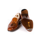 Loafer "Classic Tassel" aus cognacbraunem Kalbsleder - reine Handarbeit