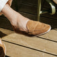 Baudoin & Lange x MJ: Banus-Loafer "Espadrille Luxe" made of Calf Suede - Handmade