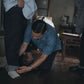 ATELIER LAVORO x MJ:  S544 Straight "White Denim" Pant - Handarbeit