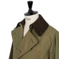 Trenchcoat " AL II" aus japanischem Baumwoll-Gabardine