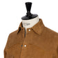 Overshirt "Winter Western" made from grown lambskin - handmade