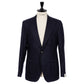 Limited Edition: Blaues Sakko "The Gentry Blazer" aus Wolle und Kaschmir von Fox Brother's- reine Handarbeit