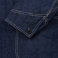 "Jackson" jacket made from Japanese selvedge logger denim