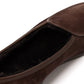 Baudoin & Lange x MJ: Stride-Loafer "Shearling" aus Kalbsvelours - Handmade