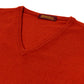 Brigatelli dal 1922 per Michael Jondral: V-sweater in merino wool and cashmere - 1 ply cashmere blend