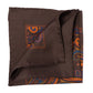 Limited Edition: "Grande Fantasia Cashemire" patterned handkerchief made from pure silk - hand-rolled