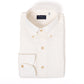 Luxury Winter Plain" shirt in cotton and cashmere - Collo Lucio