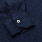 Dark blue polo shirt "JFK" made of cotton and cashmere - purely handcrafted