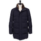 "Courmayeur" down coat with detachable mink collar