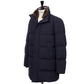 "Courmayeur" down coat with detachable mink collar