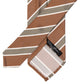 CA Archivio Storico: Striped Tie "Tenda da Sole" made of pure Silk - hand-rolled