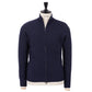 Brigatelli dal 1922 per Michael Jondral: Zip cardigan in merino wool and cashmere - 3 ply cashmere blend