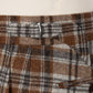 "Plaid Check" trousers made from English lambswool - purely handmade