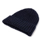 Exclusively for Michael Jondral: Dark blue knitted hat made from pure Scottish cashmere