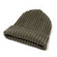 Exclusively for Michael Jondral: Olive green knitted hat made from pure Scottish cashmere