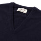 Pullover "Oxton Vee" aus feinem schottischen 1 Ply-Kaschmir