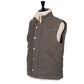 Daunenweste "Oscar Vest" aus Shetland-Wolle - Goose Down