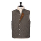 Daunenweste "Oscar Vest" aus Shetland-Wolle - Goose Down