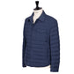 Brenta" shirt jacket with down filling - Fedeli Luxury Outerwear