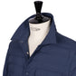 Brenta" shirt jacket with down filling - Fedeli Luxury Outerwear