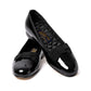 Black patent leather "Opera Pump" shoes with leather sole - Handmade