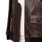 Chapal Paris x MJ: "Bomber G1" aviator jacket made from lamb leather - handmade