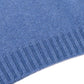 Exclusively for Michael Jondral: Denim blue turtleneck sweater made from Scottish 4-ply cashmere