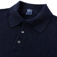 Exclusively for Michael Jondral: "Sportman" dark blue knitted polo made from the finest Scottish cashmere