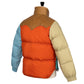 Rocky Mountain Featherbed x MJ: Daunenjacke "Christy Multi-Patch Jacket" mit Lammfellkragen