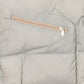 Rocky Mountain Featherbed x MJ: Daunenjacke "Christy Multi-Patch Jacket" mit Lammfellkragen