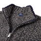 Exclusively for Michael Jondral: "Favonius Open" zip cardigan made from baby alpaca