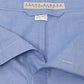 Hellblauer Pyjama "Ángel" aus reiner Oxford-Baumwolle