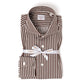 Striped "Sartorial Twill" shirt made from the finest cotton - handmade