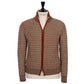 Zip-Strickjacke "Perth Open" aus reinem schottischen 6-Ply Kaschmir