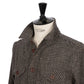 Fox Brother's x MJ: Hemd-Jacke "Fox Overshirt-Jacket" aus reiner Wolle - Origianl Fox Tweed