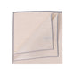 Einstecktuch "Vintage Jacquard 1960" aus reiner Baumwolle - Handrolliert