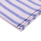 Taschentuch "Vintage Stripe" aus reiner Baumwolle - Handrolliert