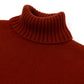Exklusiv für Michael Jondral: Weinroter Rollkragenpullover aus schottischem 4-Ply Kaschmir on