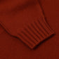 Exklusiv für Michael Jondral: Weinroter Rollkragenpullover aus schottischem 4-Ply Kaschmir on