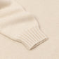 Exclusively for Michael Jondral: Creamy White Turtleneck Sweater made from Scottish 4-Ply Cashmere