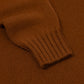 Exclusively for Michael Jondral: Nut Brown Turtleneck Sweater made from Scottish 4-Ply Cashmere