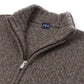 Zip-Strickjacke "Favonius Open" aus Baby-Alpaca