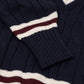 Fox Brothers x MJ: Original Cricket Pullover "Fox Cricket Club" aus britischer Wolle