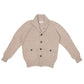 MJ Exclusiv: Cardigan "Lomond Knit-Bomber" made from 4-Ply Geelong Lambswool