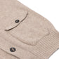MJ Exclusiv: Cardigan "Lomond Knit-Bomber" made from 4-Ply Geelong Lambswool